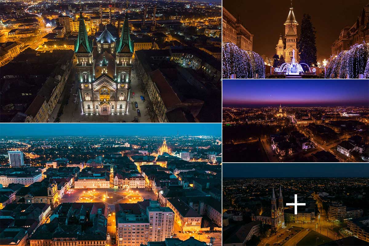 Timișoara | Capitala Culturii 2023 în timpul nopții